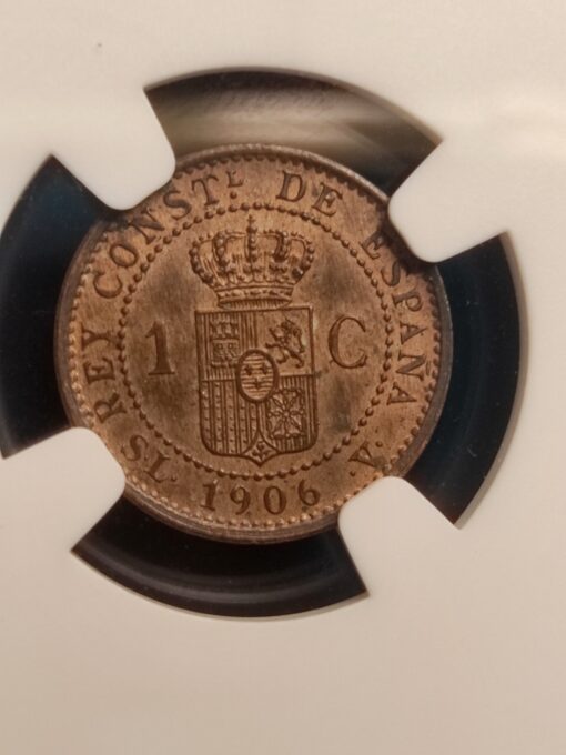 1 Centimos 1906(6) SLV