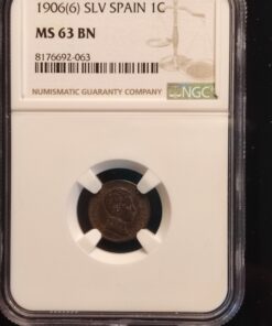 1 Centimos 1906(6) SLV