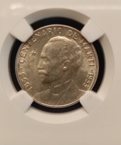 25 Centavos 1953 CUBA