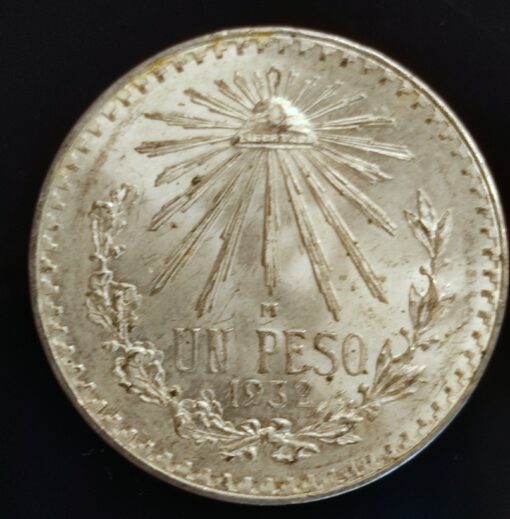 1 peso 1932 mexico