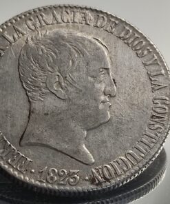 20 reales 1823 Madrid SR