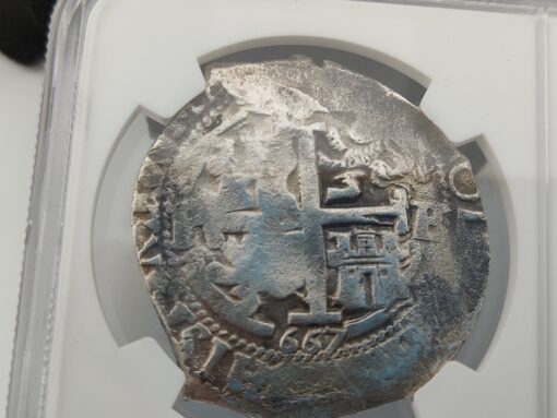 8 Reales 1667 POTOSI E