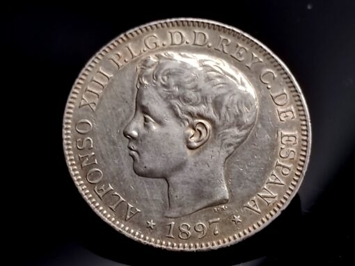 1 Peso 1897 MANILA