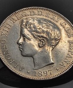 1 Peso 1897 MANILA