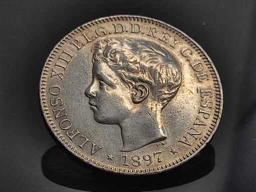 1 Peso 1897 MANILA