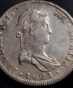 8 REALES 1821 GUADALAJARA