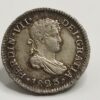 1/2 Real Fernando VII 1823 Bolivia PJ