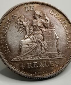 4 Reales Guatemala 1894 H