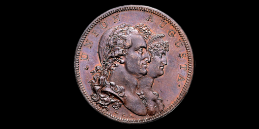 Carlos IV Medalla bronce 1801