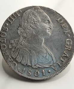 8 Reales Carlos 1801 LIMA