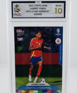 Cromo de fútbol -  Lamine Yamal - Topps - 2024 - Uefa Euro - MGC 10 - #005