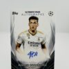 Cromo de fútbol - AUTÓGRAFO ORIGINAL - Álvaro Rodríguez- Real Madrid-Ultimate Stage-UCC 23-24