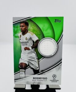 Cromo de Fútbol - Parche usado de Rodrygo GOES Topps 192/199