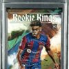 Cromo de fútbol Lamine Yamal Panini Donruss Rookie Kings GM 10