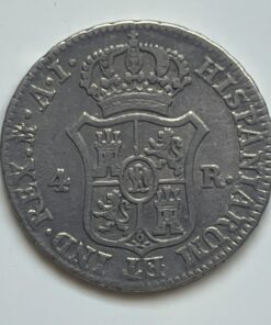 2 Reales 1810 Madrid C.I Jose Napoleon 5,87g MBC+