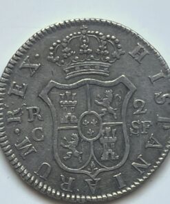 2 Reales 1812 Cataluña S.F Fernando VII