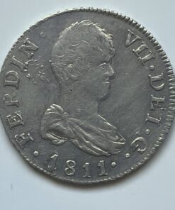 2 Reales 1811 Cataluña S.F Fernando VII