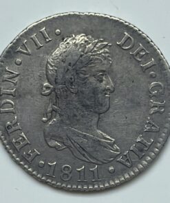 2 Reales 1811 Cadiz C.I Fernando VII