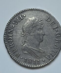 2 Reales 1811 Cadiz C.I Fernando VII