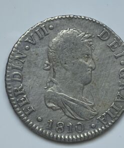 2 Reales 1810 Cadiz C.I Fernando VII
