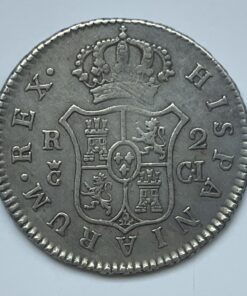 2 Reales 1810 Cadiz C.I Fernando VII