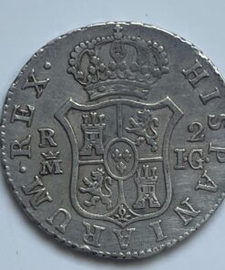 2 Reales 1813 Madrid IG Fernando VII (CARALOCO)