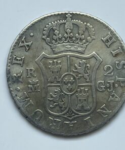 2 Reales 1813 Madrid GJ Fernando VII (CARALOCO)