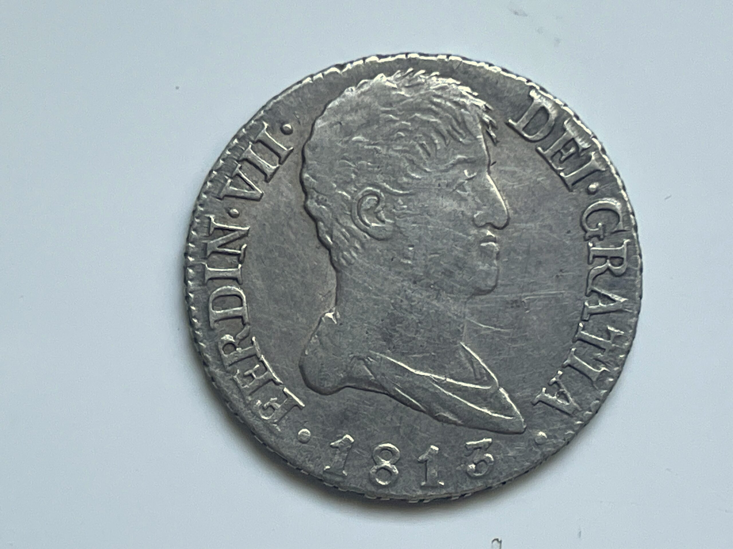 2 Reales 1813 Madrid IJFernando VII (CARALOCO)