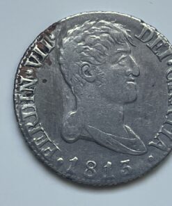 2 Reales 1813 Madrid IJ Fernando VII (CARALOCO)