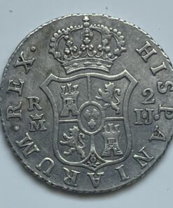 2 Reales 1813 Madrid IJ Fernando VII (CARALOCO)