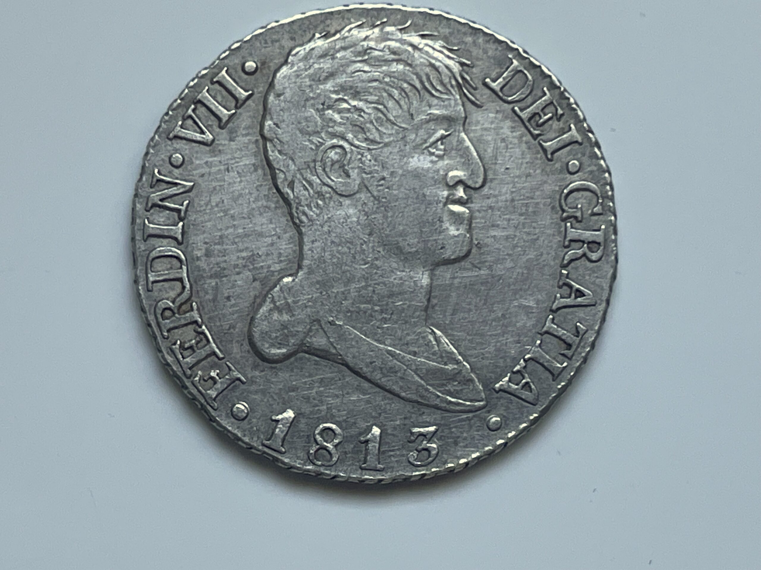 2 Reales 1813 Madrid IGJFernando VII (CARALOCO)