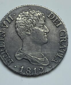 2 Reales 1812 Madrid IG Fernando VII (CARALOCO)