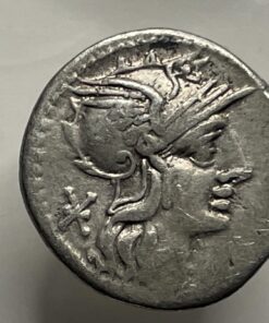 denario P Maenius Antiacus