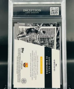 Cromo David Villa topps simplicidad gm mint 9,5 inception card grading