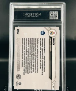 Cromos de futbol - Endrick GEM MINT 10 TOPPS NOW youngest ucl goalscorer - Inception Card Grading