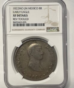 8 Reales 1822 Agustin ITURBE