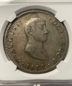 8 Reales 1822 Agustin ITURBE