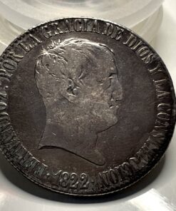 20 Reales Madrid S.R Fernando VII 1822