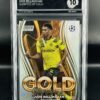 Cromo de fútbol Jude Bellingham Topps Stadium Glimpses Of Gold Inception Card Grading GM MINT 10