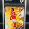 Cromo de fútbol Álvaro carreras mint 9 TOPPS benfica Inception Card Grading