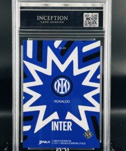 Cromo ronaldo daka inter milan mint 9 topps inception card grading