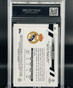 Cromo Luka Modric MINT 9 Topps Stadium Chrome ICG Inception Card Grading