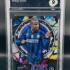 Cromo de fútbol eto’o Topps Crystal ICG MINT 9 Inception Card Grading
