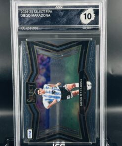 Cromo maradona panini select gm mint 10 topps inception card grading