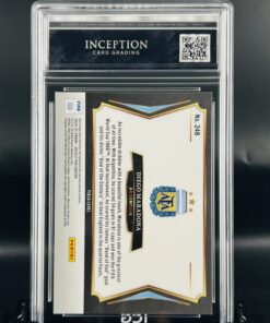 Cromo maradona panini select gm mint 10 topps inception card grading