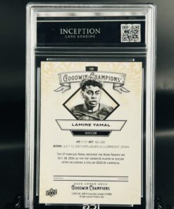 Cromo Lamine Yamal goodwin gm mint 10 ICG