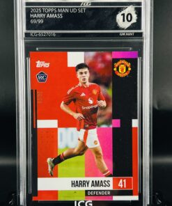 Cromo harry amass /99 gm mint 10 inception card grading
