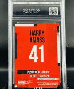 Cromo harry amass /99 gm mint 10 inception card grading