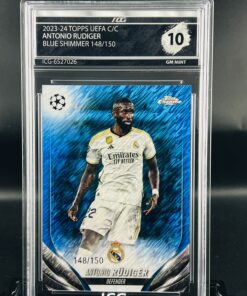 Cromo Rudiger 2023-24 topps gm mint 10 inception card grading /150
