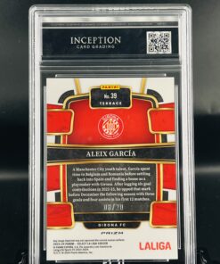 Cromo Aleix Garcia /20 panini select mint 9 inception card grading